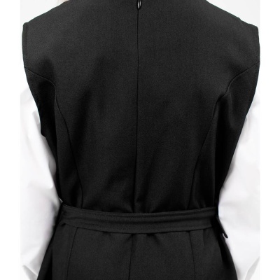 Сарафан школьный Синяя Мода W9802B-G39 черный 5