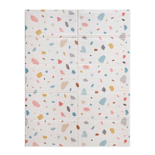 Детский игровой коврик Soft Floor Happy Baby 331902 terrazzo