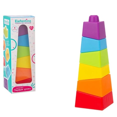 Игрушка Пирамидка Elefantino IT108346