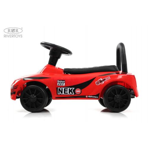 Детский толокар RiverToys F004FF красный фото 4