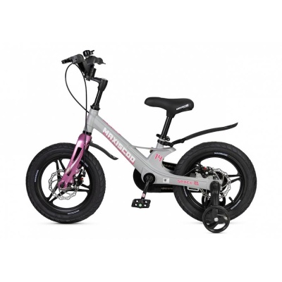 Велосипед детский Maxiscoo Space Deluxe Plus 14 MSC-S1443D серый жемчуг 03