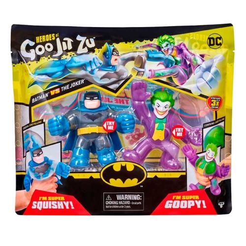 Набор тянущихся фигурок Бэтмен и Джокер GooJitZu 38685 фото 5