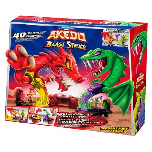 Настольная игра Serpent Fury Arena  бойцовская арена Звериный удар Akedo 15303 фото 7