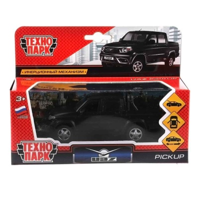Модель машины 12см UAZ Pickup Технопарк PICKUP-BE