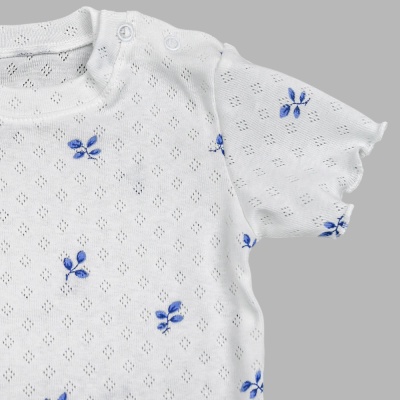 Футболка Листья Чуди Кидс 301125-2 белый 02