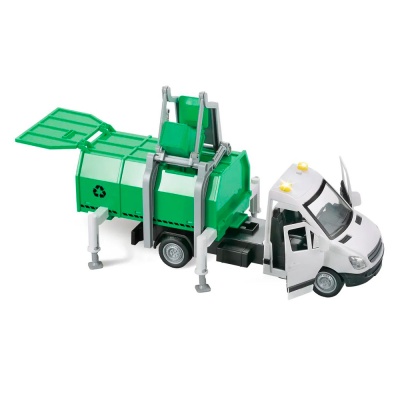 Мусоровоз инерционный свет звук Пламенный мотор 870887 1