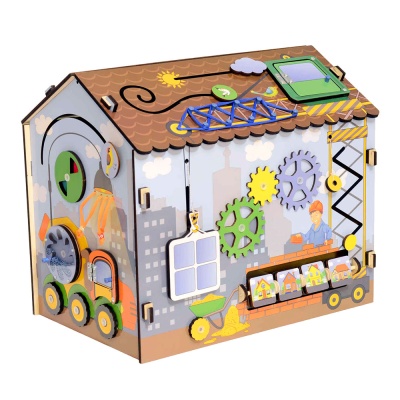 Бизиборд Я - строитель Мастер игрушек IG0269 02