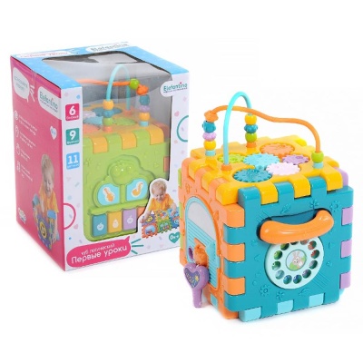 Куб-сортер логический Первые уроки Elefantino IT104347