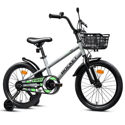 Велосипед двухколёсный 18 Rocket First 18.FIRST.GR.26 серый 02