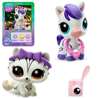 Игровой набор Littlest Pet Shop Кошка и Зебра Hasbro LPS 00709 2