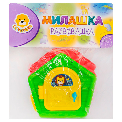 Игрушка развивающий домик-сортер Levatoys FCJ1501646