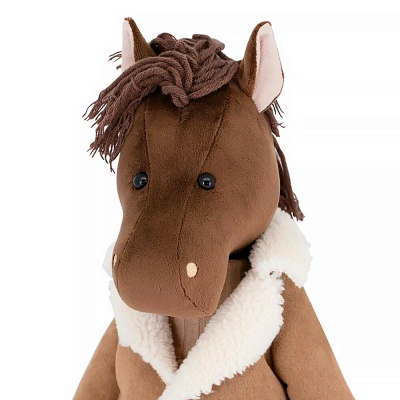 Мягкая игрушка Конь Генри 35 см Символ Года Orange 2626/35 4