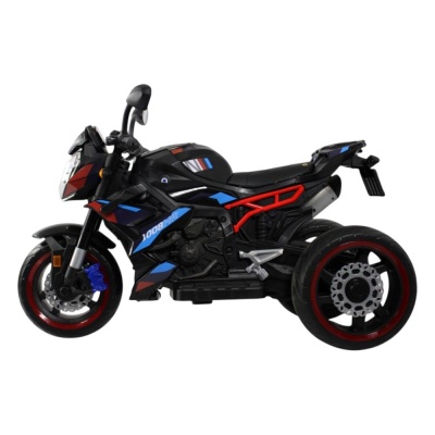 Детский электротрицикл RiverToys K808AM чёрный 02
