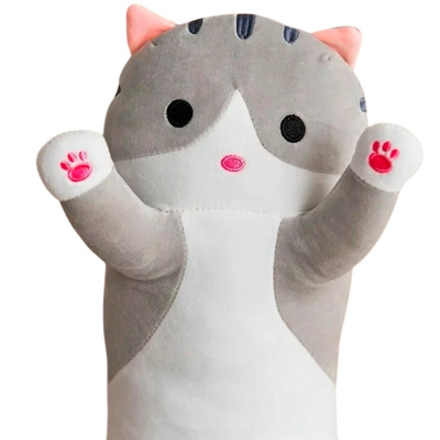Мягкая игрушка Кот Батон Серый Maxitoys 21306-90 90 см 3