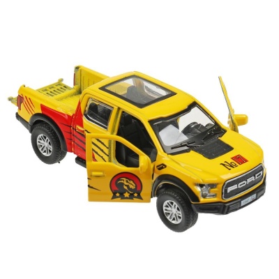 Коллекционная машинка Ford F-150 Raptor Технопарк F150RAP-12DIN-YE 04