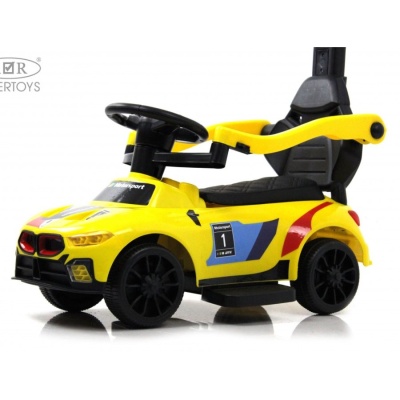 Детский толокар RiverToys F003FF-P жёлтый