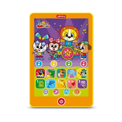 Развивающая игрушка Мой первый планшетик Музыкальные друзья Азбукварик 3318 01