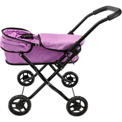 Коляска для кукол классическая Рыжий кот 9325D-B 4