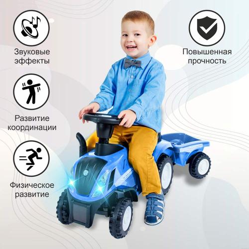 Каталка New Holland Blue Sweet Baby 426608 фото 3