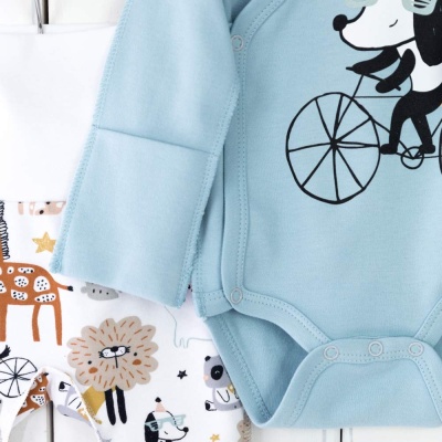 Комплект для новорожденных Звери Baby boom КН112/4-И-2