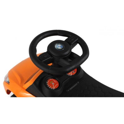 Детский толокар RiverToys Z004ZZ-B оранжевый