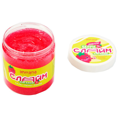 Гель-пена-мыло Слайм Джелли берри Levrana SLV01 3