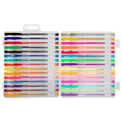 Ручки гелевые ароматизированные 30 цветов 0.5 мм Brauberg Kids 143823 1