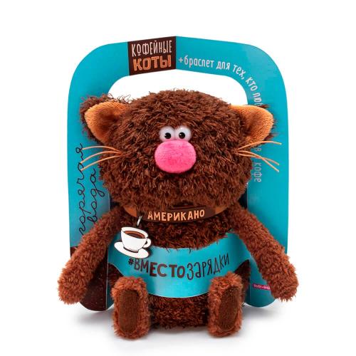 Мягкая игрушка Кофейный кот Американо 16 см Budi Basa CCat16-20 фото 4