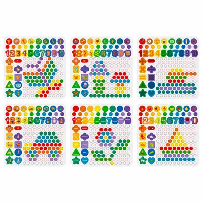 Сортер мозаика 5в1 по методу Монтессори Brauberg 665248 4