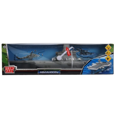 Игрушечная модель Авианосец Технопарк 1108Y073-R