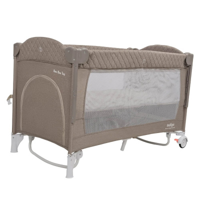 Кровать-манеж Indigo Bon-Bon Toy бежевый 04