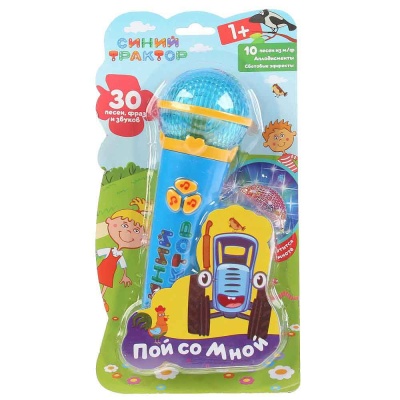 Игрушка Микрофон Синий Трактор Умка 1810M201-R1