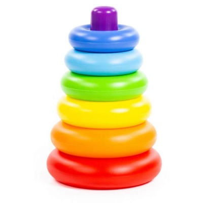 Развивающая игрушка Пирамидка Колечко Полесье 59260 01
