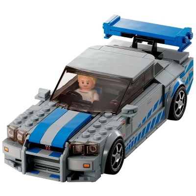 Конструктор Lego Speed Champions 76917 Двойной Форсаж: Nissan Skyline GT-R (R34) 02