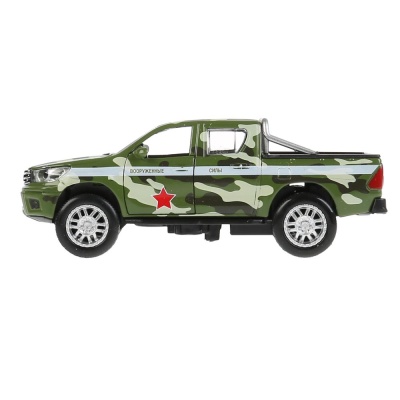 Машина Toyota Hilux камуфляж Технопарк HILUX-12SLMIL-GN 3