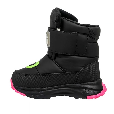 Ботинки для девочки Indigo Kids 62-2075B2 черные фуксия 2