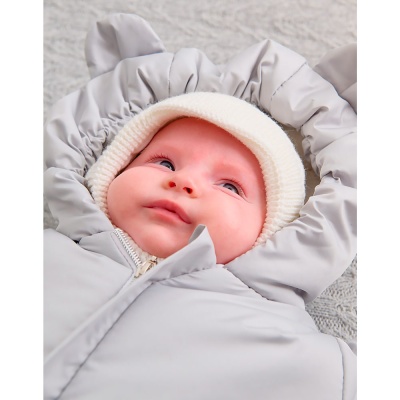 Комбинезон демисезонный Мимишки серый Luxury Baby РП-070-101 5
