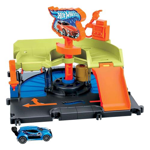 Игровой набор Hot Wheels Центр города Mattel HDR24 фото 7