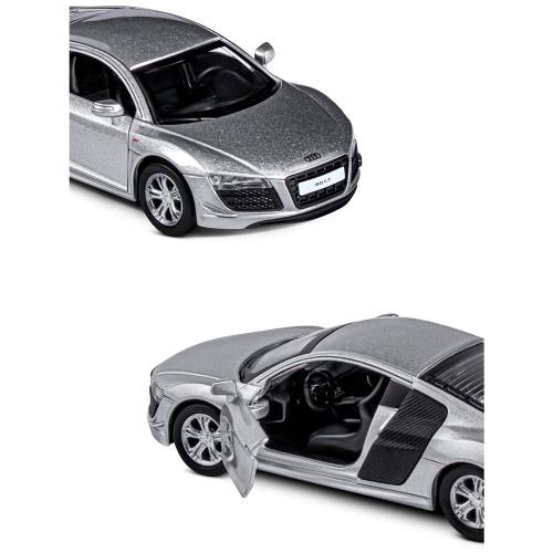 Коллекционная машинка инерционная Audi R8 GT 1:43 Автопанорама JB1200138 фото 3