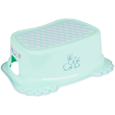 Подставка для ног антискользящая Кролики Little Bunnies Tega Baby KR-006-105 мятный