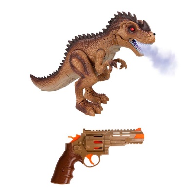 Игровой набор Битва с тираннозавром Crossbot 870714