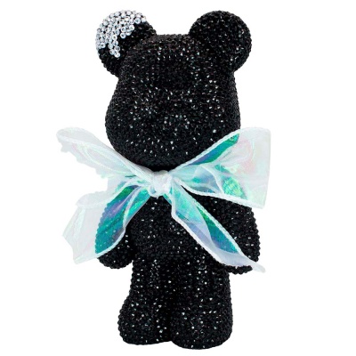 Алмазная мозаика Мишка Шайни Fun and Done Наша игрушка MM77045 черный