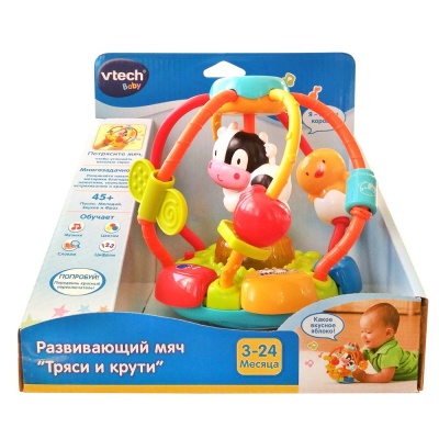 Развивающий мяч Тряси и крути Vtech 80-502926
