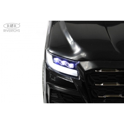 Детский электромобиль RiverToys G555GG чёрный