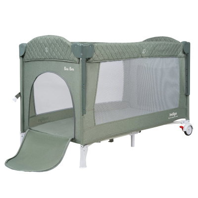 Кровать-манеж Indigo Bon-Bon зелёный 04