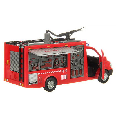 Пожарная машина инерционная свет звук Veld Co 132761 2