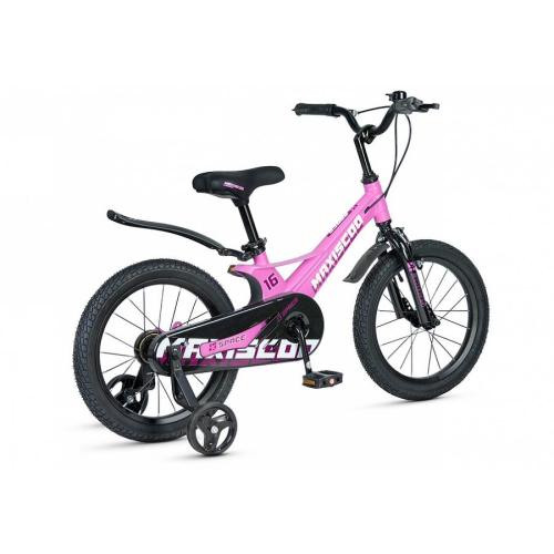 Велосипед детский Maxiscoo Space Стандарт 16 MSC-S1642 розовый матовый фото 4