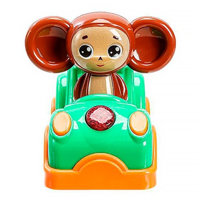 Музыкальная машинка с фигуркой Чебурашки Умка HT1430-R 3