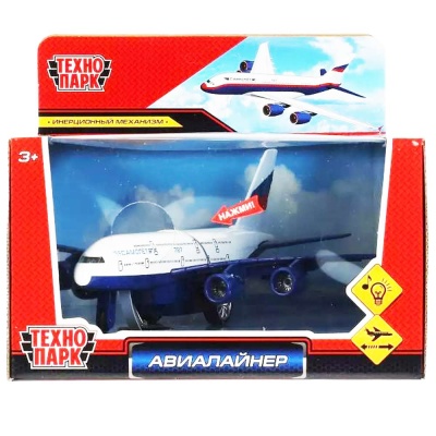 Авиалайнер металлический Технопарк 1706C158-R 5