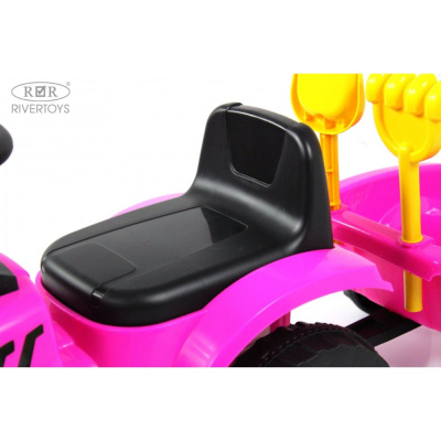 Детский толокар RiverToys G101GG розовый